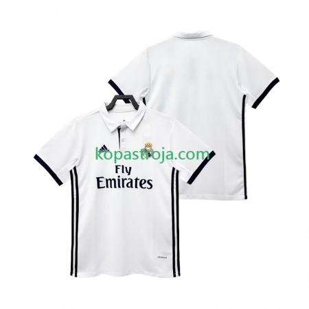 Billiga Fotbollströjor Real Madrid 2017 Retro Hemma tröja 2018 Kortärmad